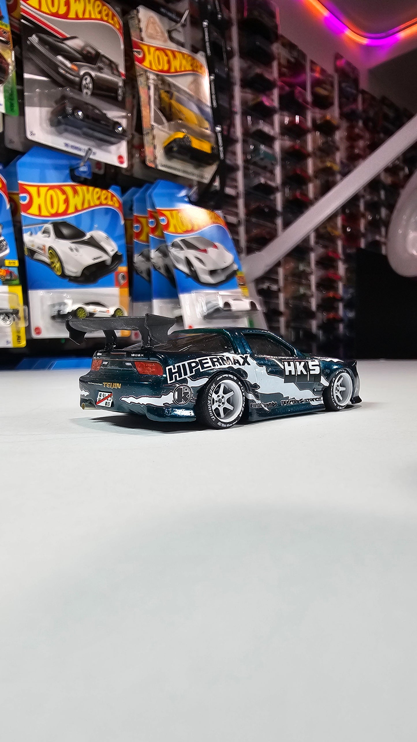 Custom Hotwheels Nissan 180sx