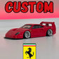 Custom Hotwheels Ferrari F40