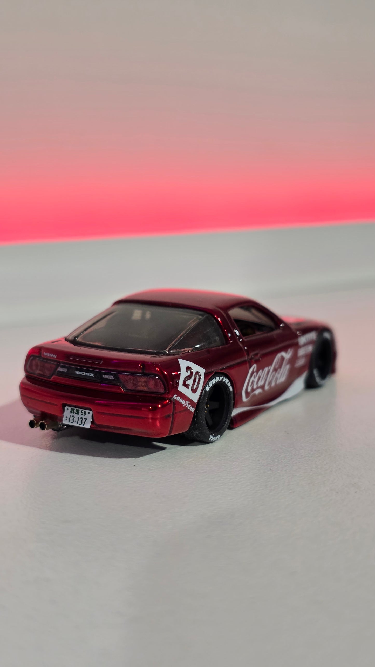 Custom Hotwheels Nissan 180sx Drift