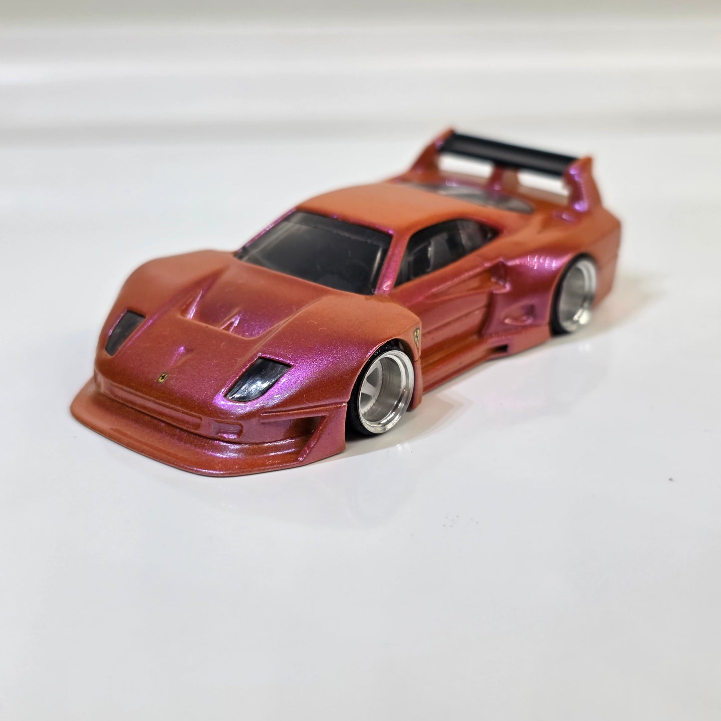 Custom Hotwheels Ferrari F40 Wide Body
