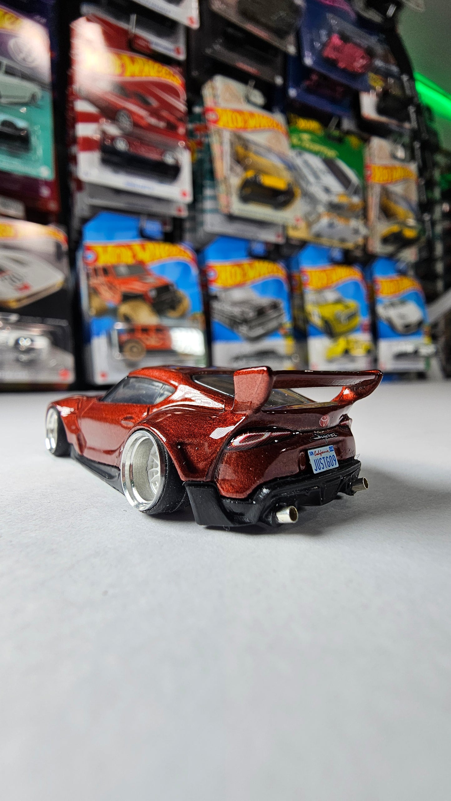 Hotwheels Maine Custom Toyota Supra