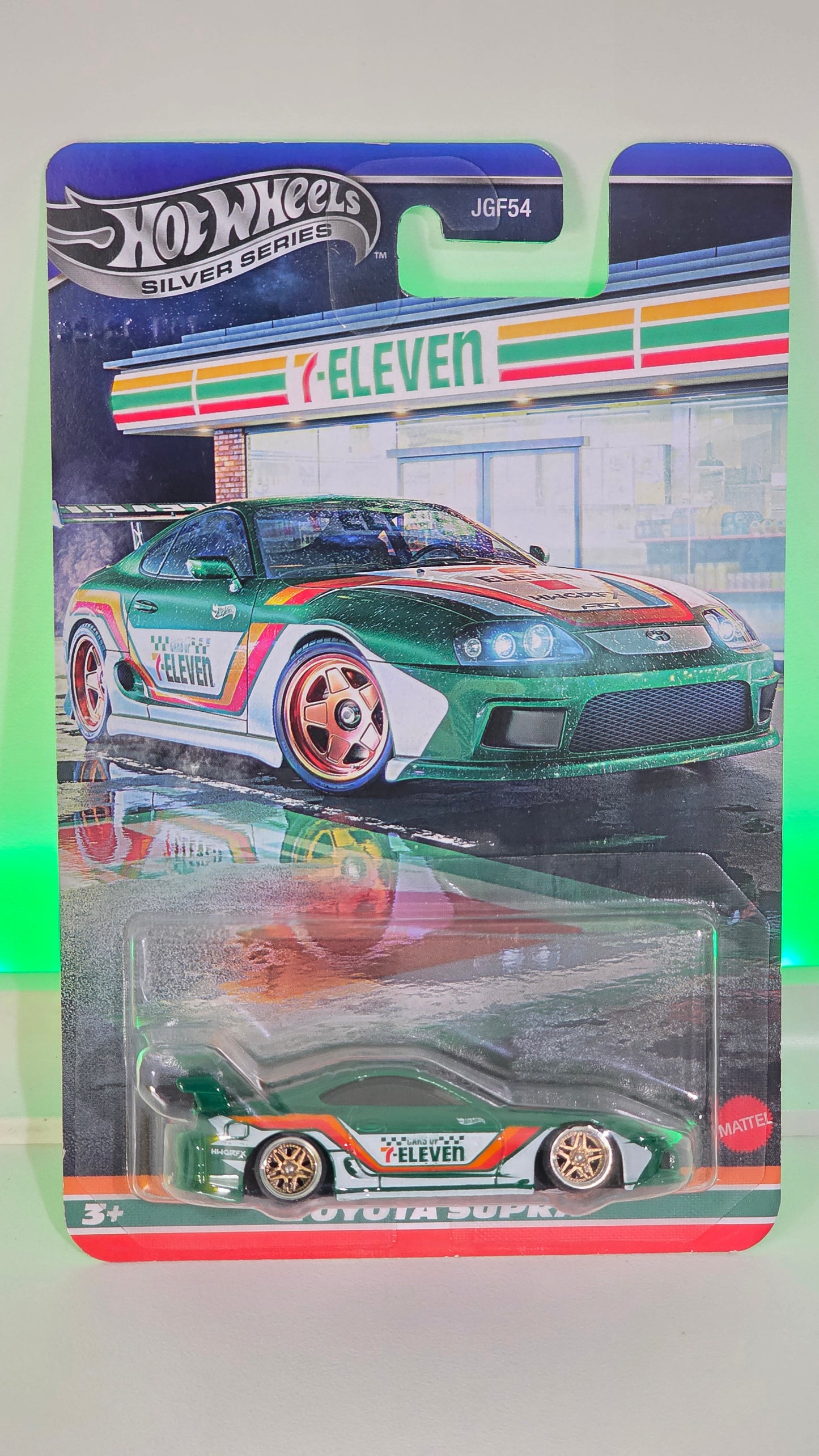 Custom Hotwheels 7-Eleven Toyota Supra