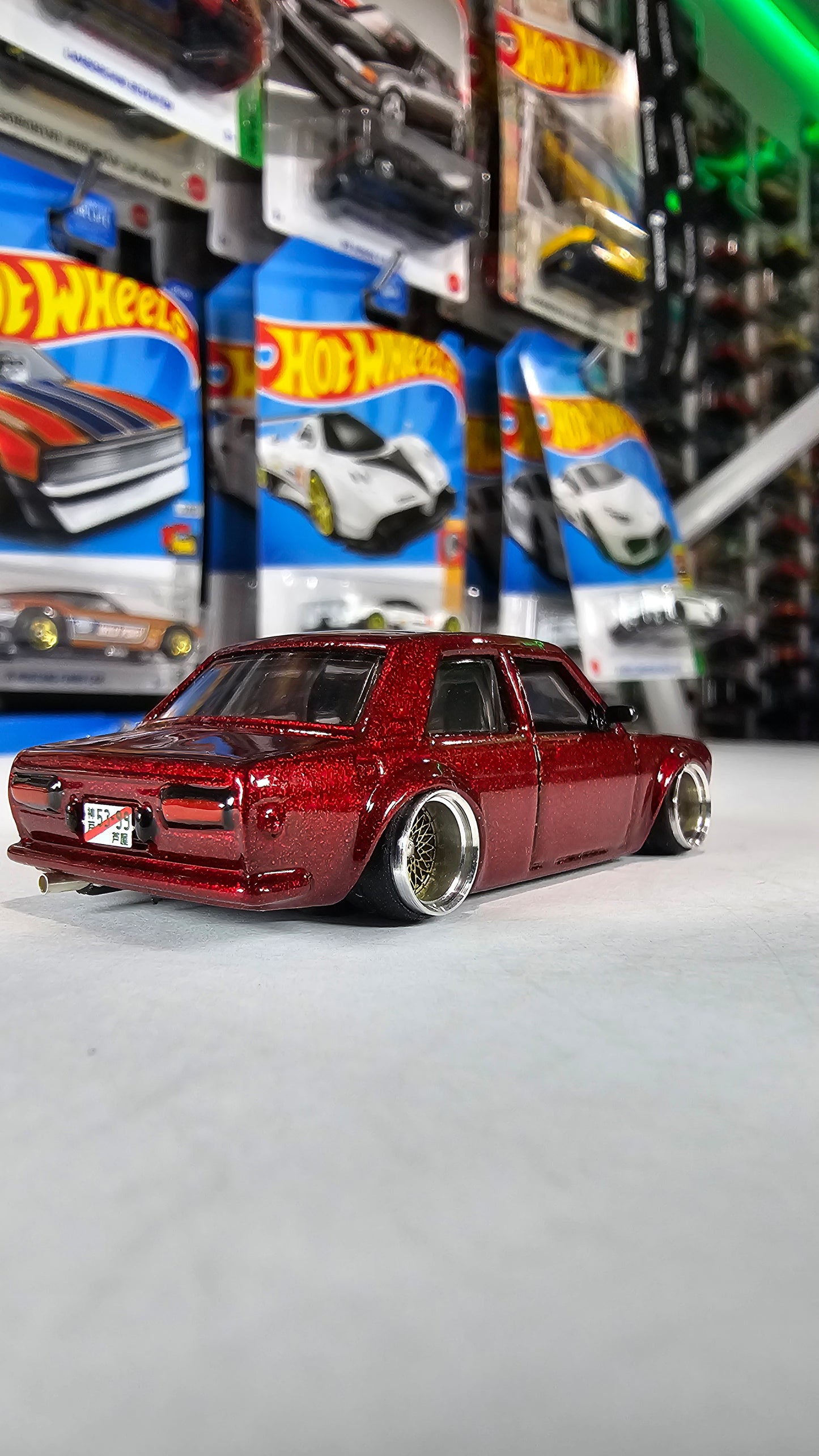 Hotwheels Cuatom Datsun 510