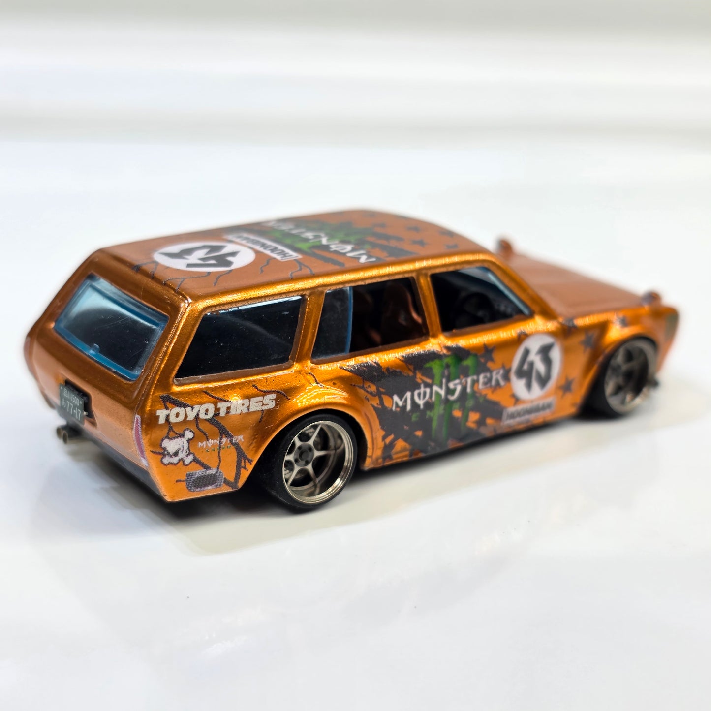 Customs Hotwheels Datsun Wagon Spectraflame Paint