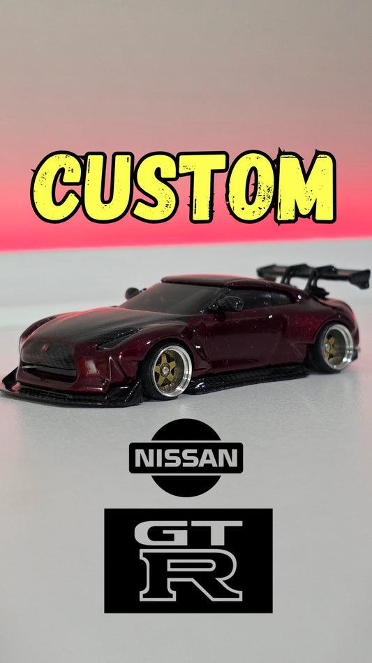 Custom Hotwheels Nissan GT-R35