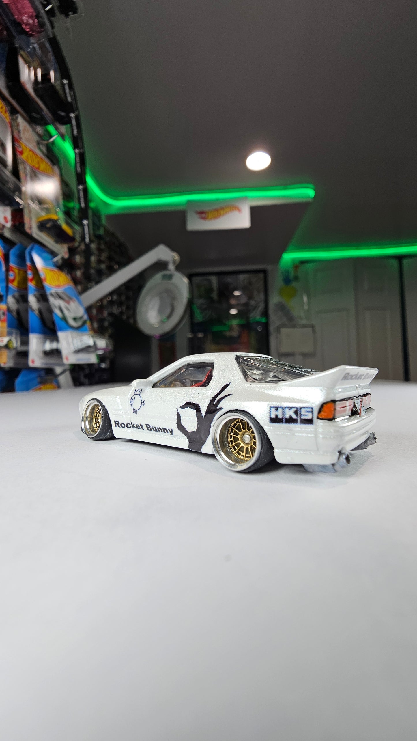 Hotwheels Custom Mazda Rx-7
