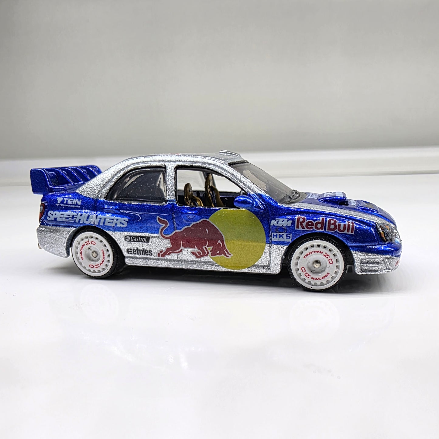 Subaru Impreza WRX  Red Bull Livery Blue/Silver