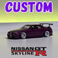 Custom Hotwheels Nissan Skyline GT-R34
