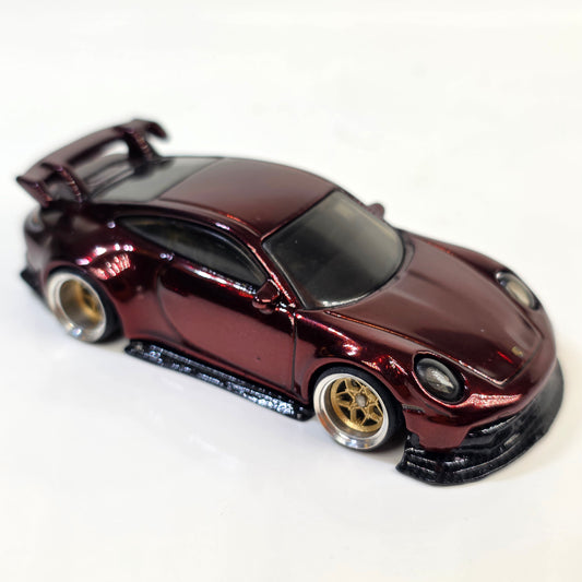 Custom Hotwheels Porsche GT3 Spectraflame Paint