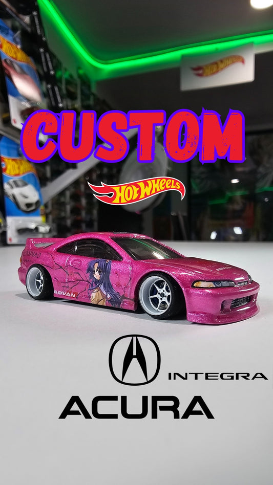 Custom Hotwheels Acura Integra