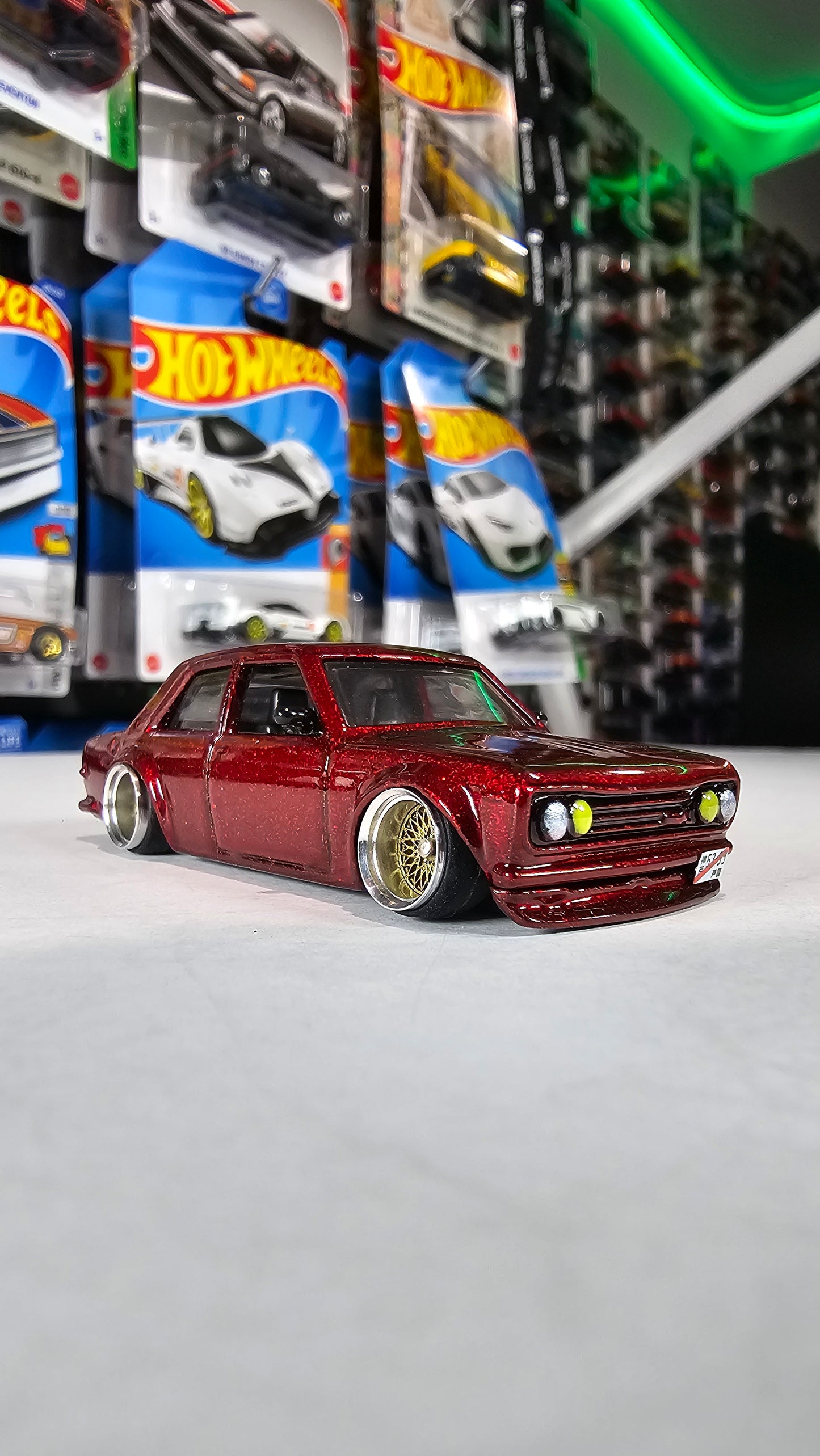 Hotwheels Cuatom Datsun 510