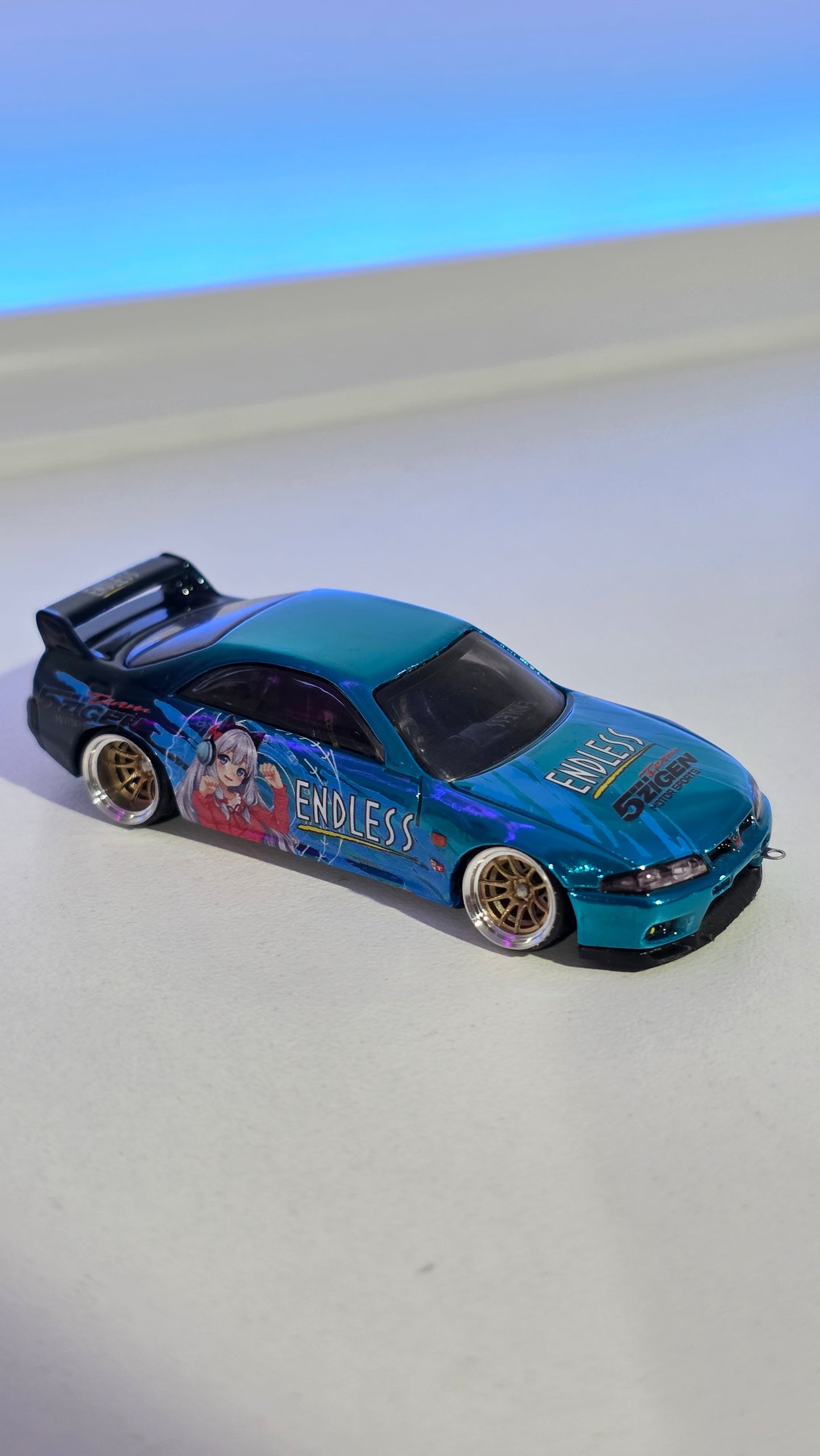 Custom Hotwheels Nissan Skyline GT-R33
