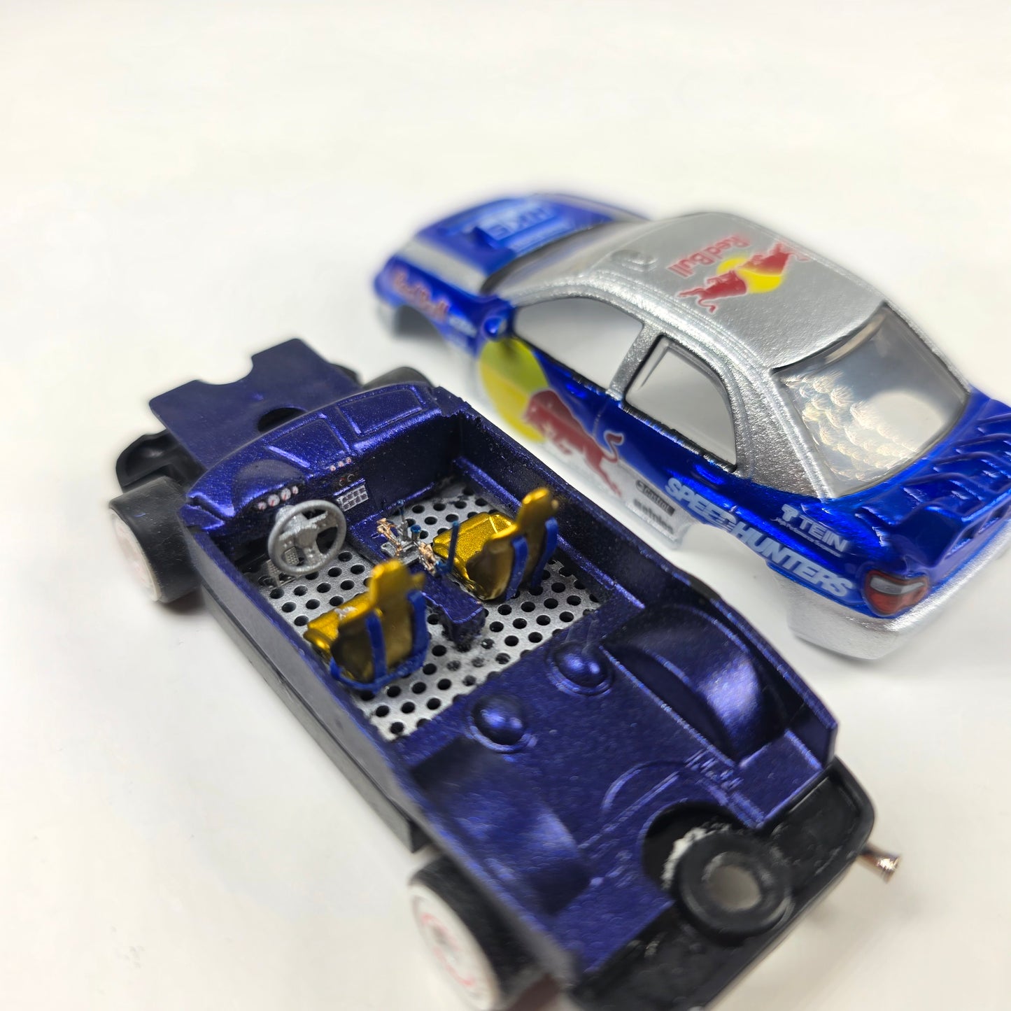 Subaru Impreza WRX  Red Bull Livery Blue/Silver
