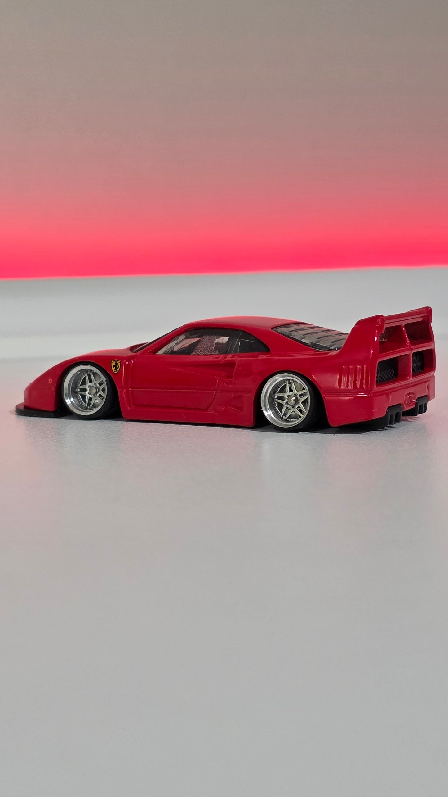 Custom Hotwheels Ferrari F40