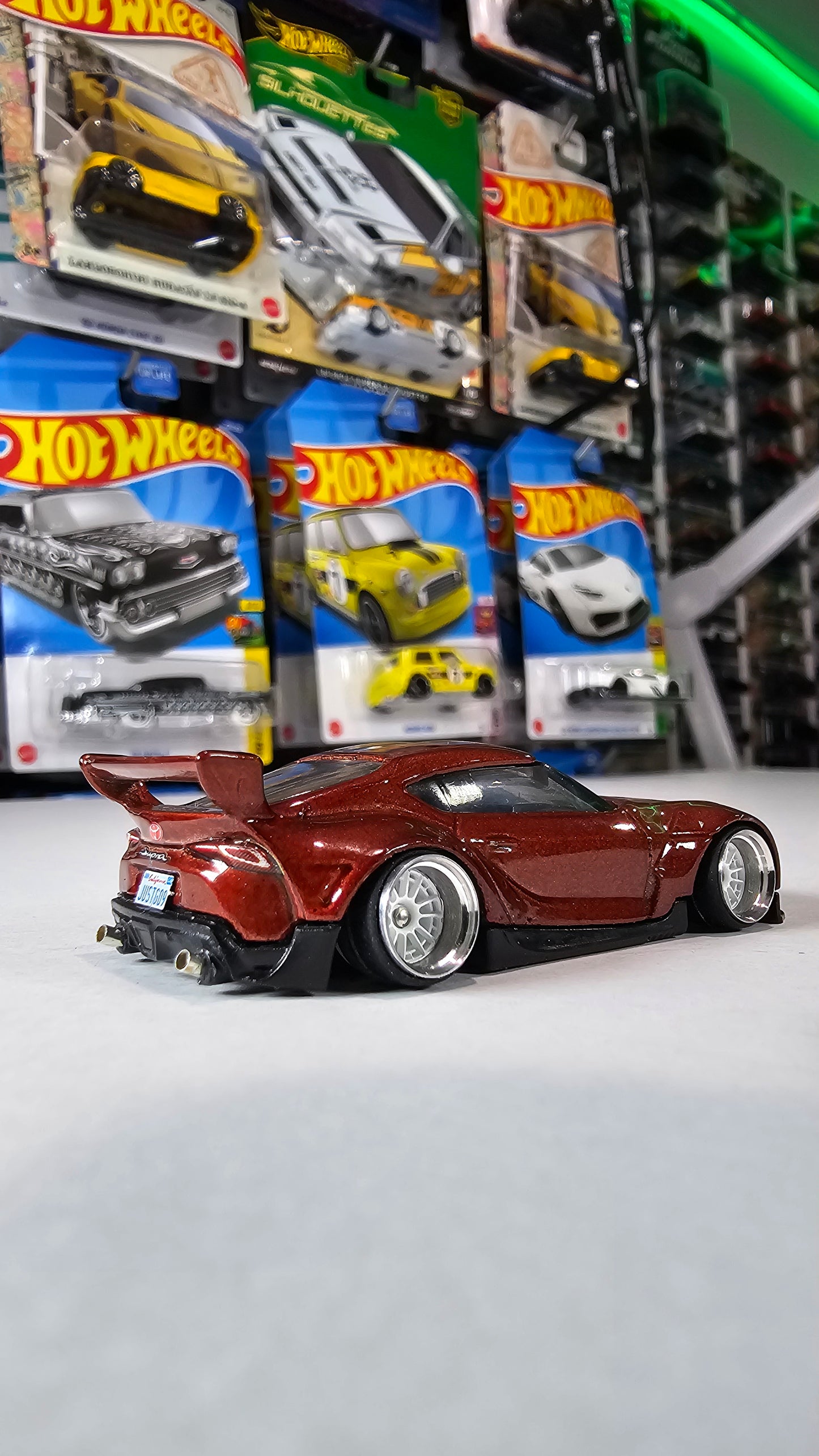 Hotwheels Maine Custom Toyota Supra