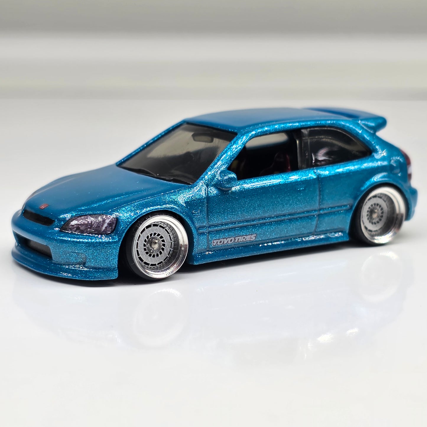 Custom Hotwheels Honda Civic Hatchback Type R