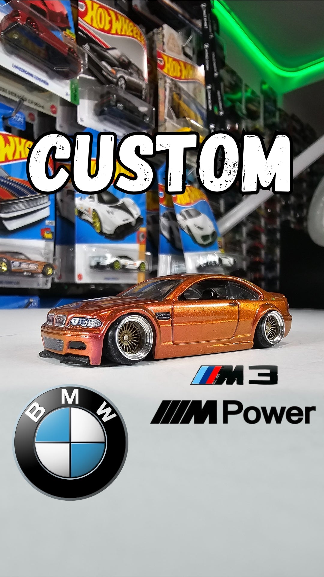Custom Hotwheels BMW M3