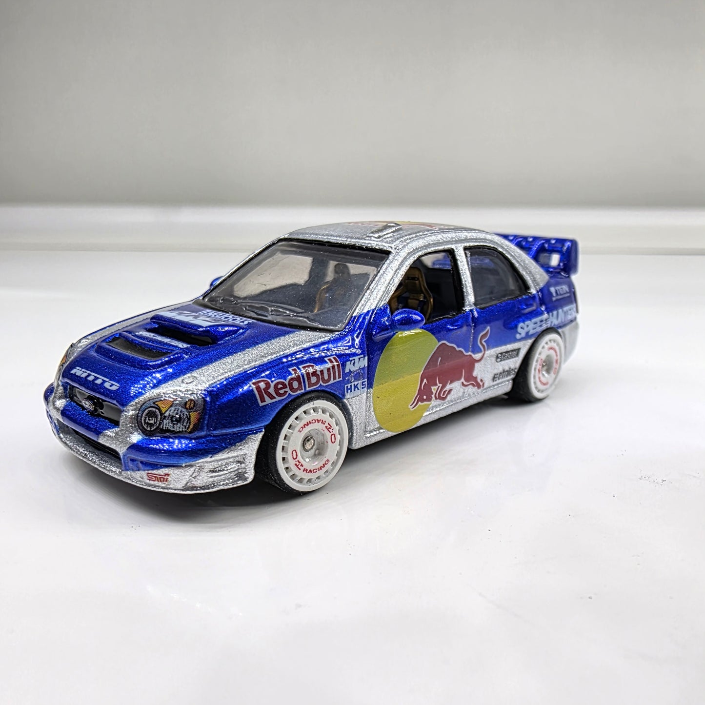 Subaru Impreza WRX  Red Bull Livery Blue/Silver