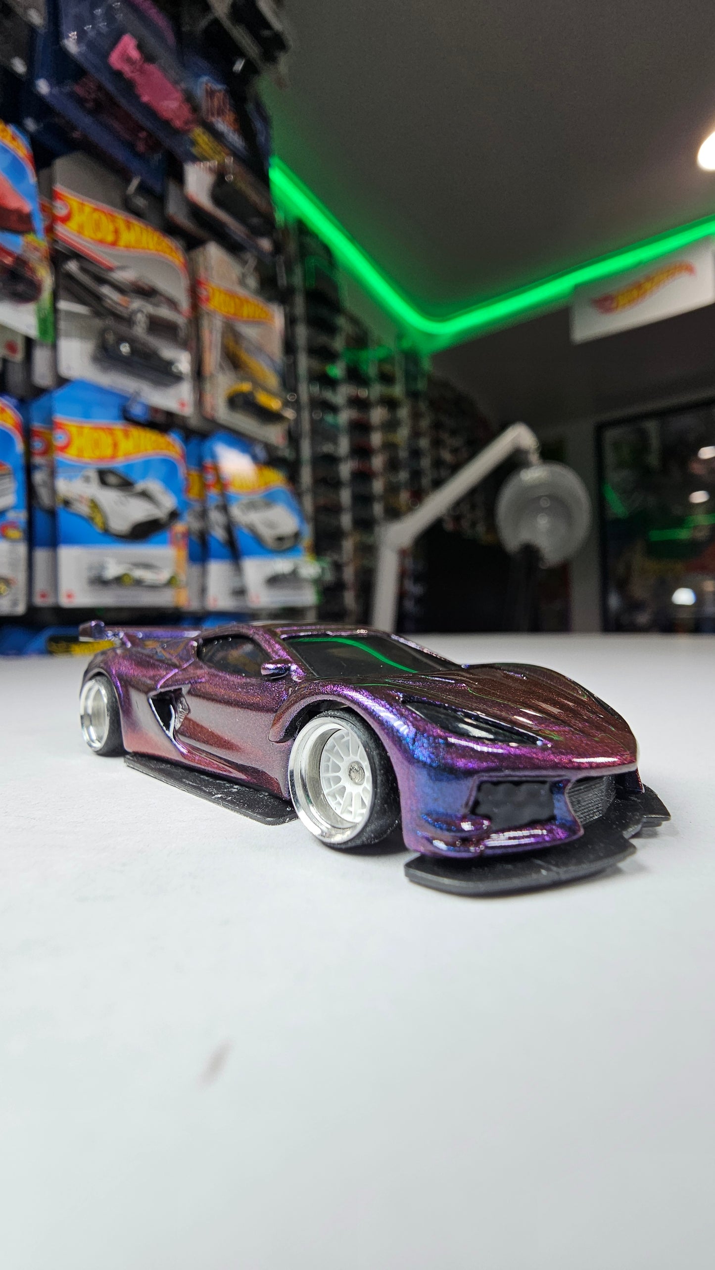 Custom Hotwheels Chevrolet Corvette